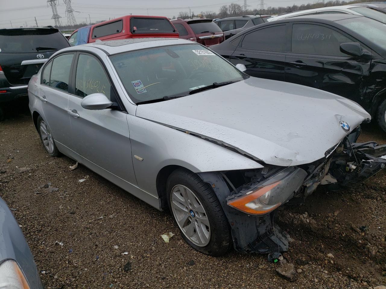 BMW 328 XI 2007 with VIN WBAVC93527KX53601 - Photo from auction