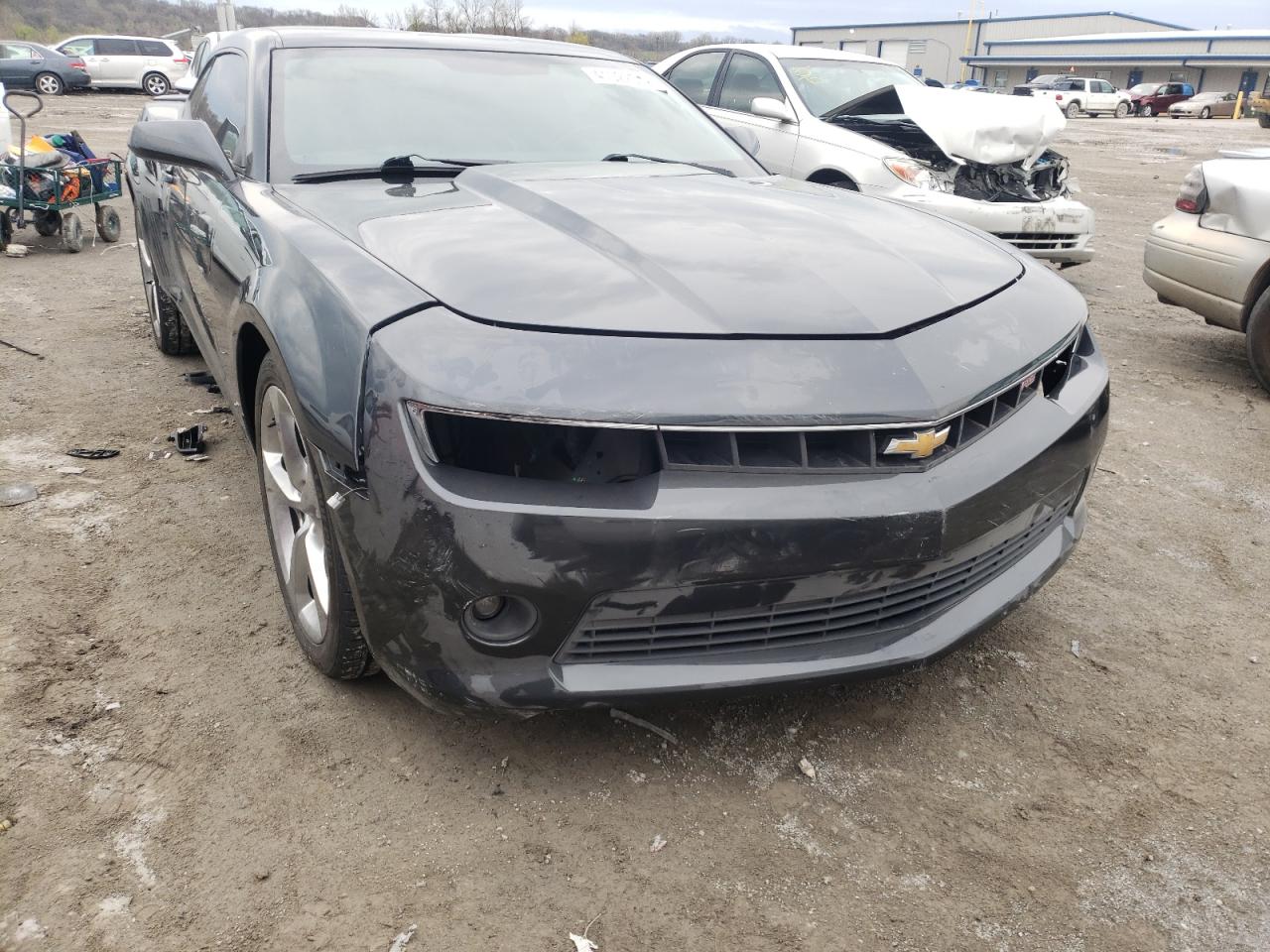 Photo 9 from auction – 2014 CHEVROLET CAMARO LT with VIN 2G1FB1E34E9317637