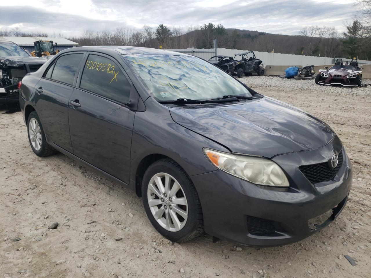 TOYOTA COROLLA BA 2009 with VIN JTDBL40E899062399 - Photo from auction