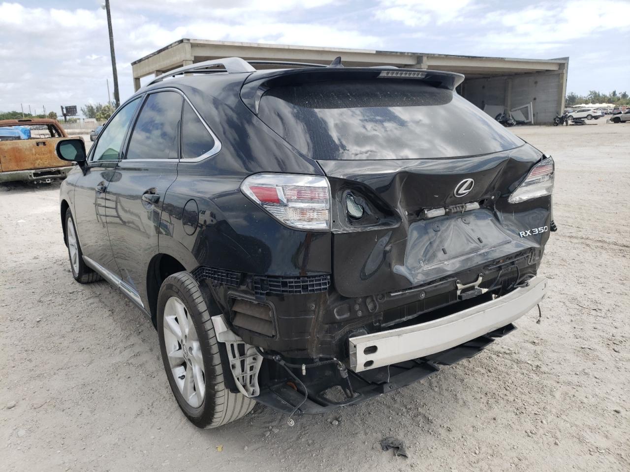 Photo 3 from auction – 2011 LEXUS RX 350 with VIN 2T2ZK1BA0BC058594