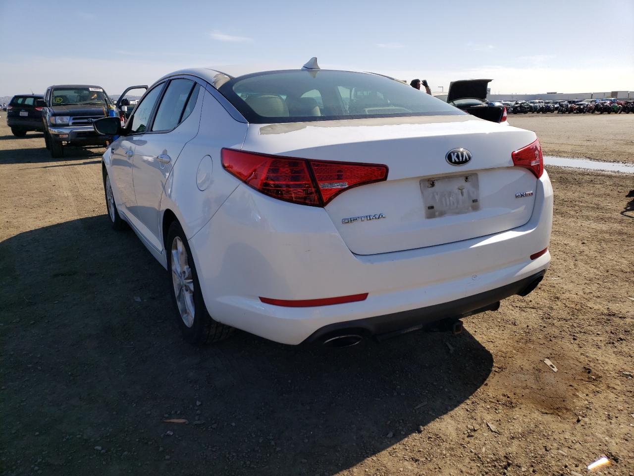 Photo 3 from auction – 2013 KIA OPTIMA EX with VIN 5XXGN4A73DG096357