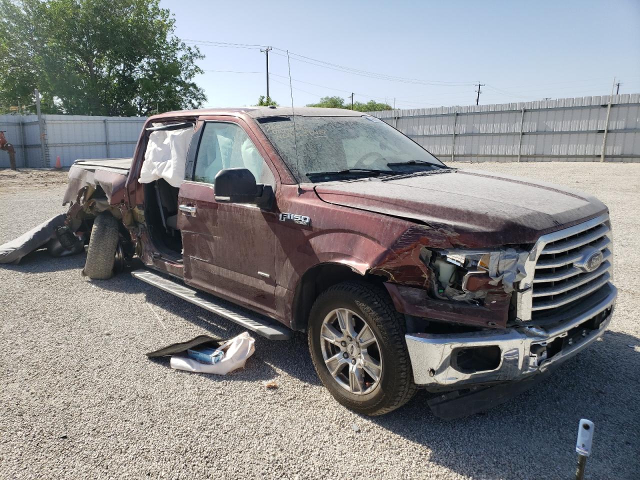FORD F150 SUPER 2015 with VIN 1FTEW1CG4FKE56437 - Photo from auction
