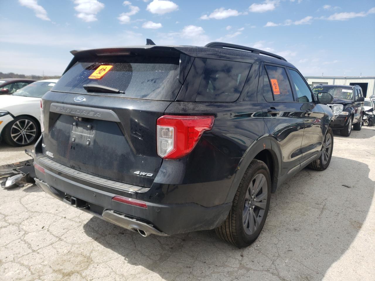 Photo 4 from auction – 2022 FORD EXPLORER X with VIN 1FMSK8DH6NGA34598