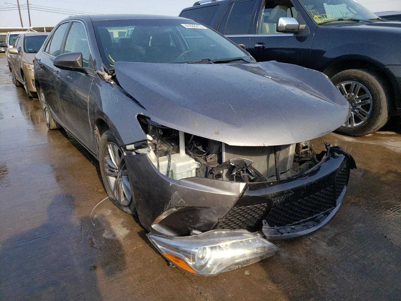 TOYOTA CAMRY LE 2017 with VIN 4T1BF1FK7HU730378 - Photo from auction