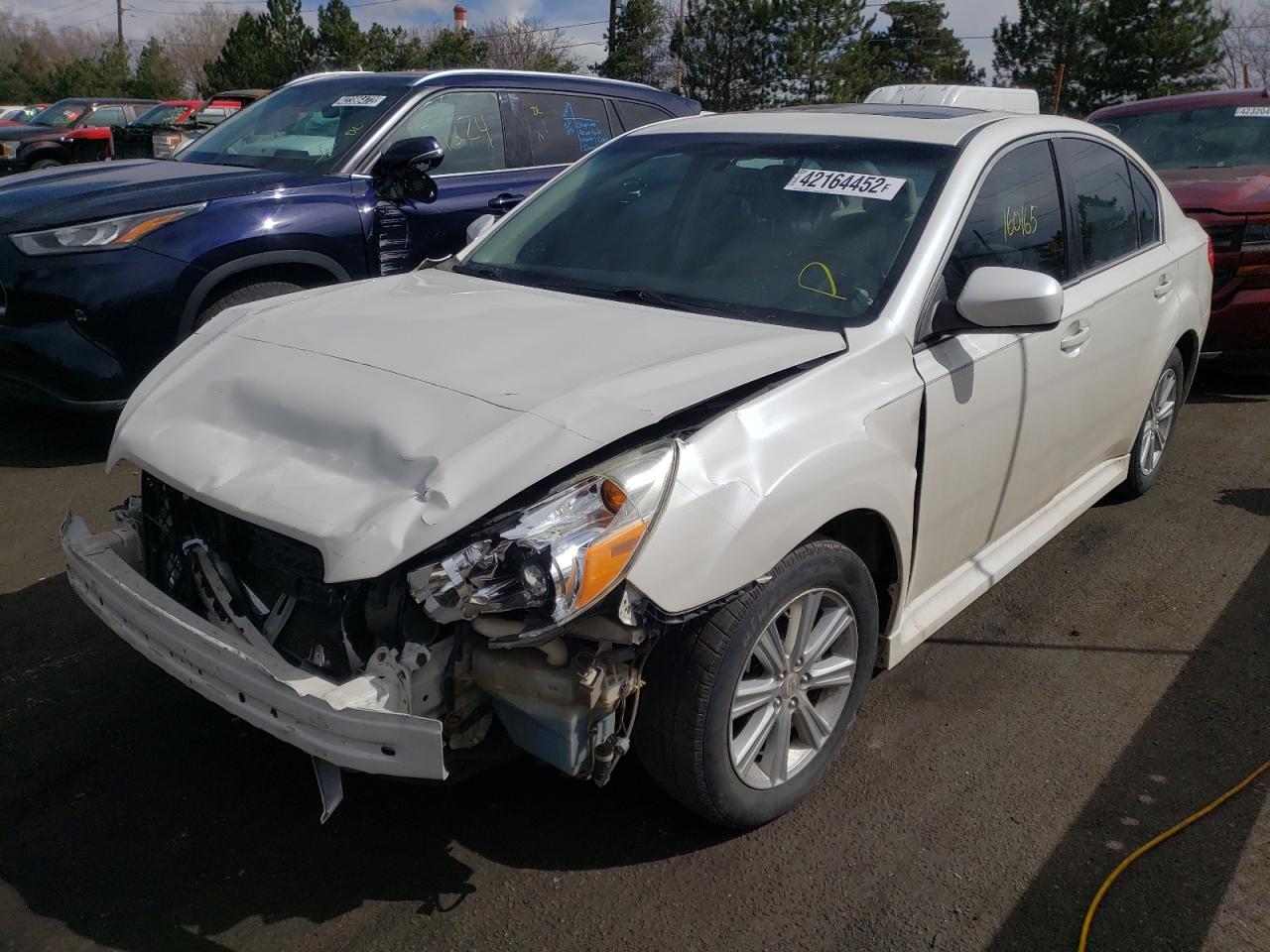 Photo 2 from auction – 2010 SUBARU LEGACY 2.5 with VIN 4S3BMCG64A3212733