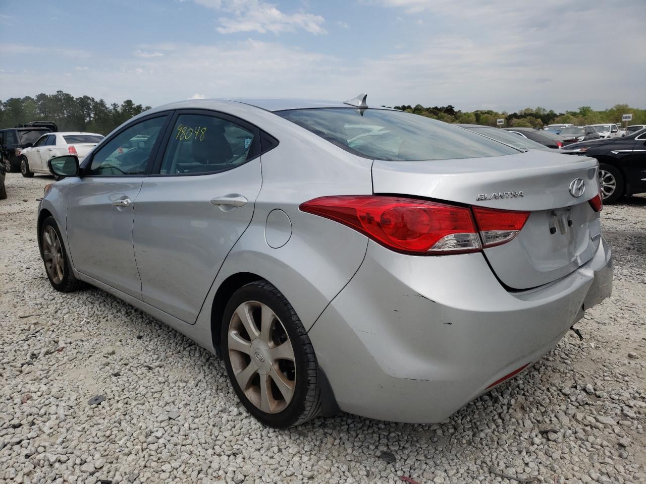 Photo 3 from auction – 2012 HYUNDAI ELANTRA with VIN 5NPDH4AE1CH085952