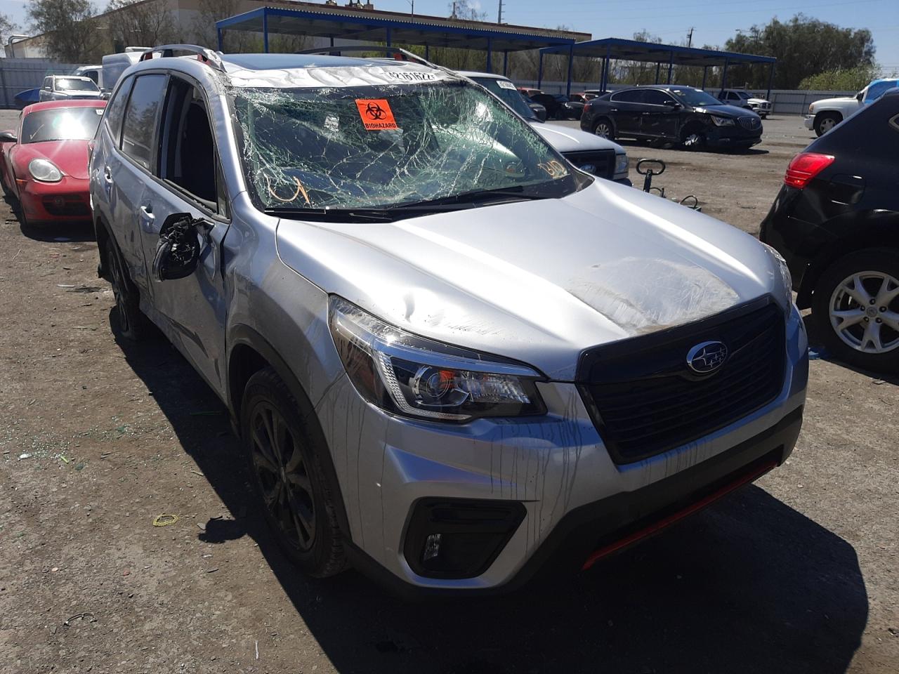 SUBARU FORESTER S 2019 with VIN JF2SKAPC6KH450024 - Photo from auction