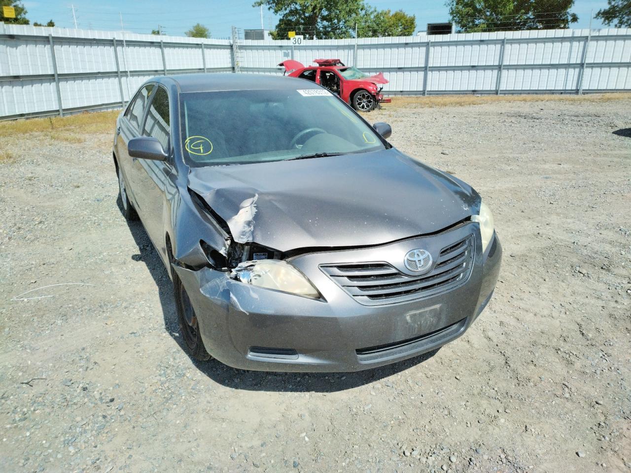 TOYOTA CAMRY CE 2008 with VIN 4T4BE46K78R019080 - Photo from auction