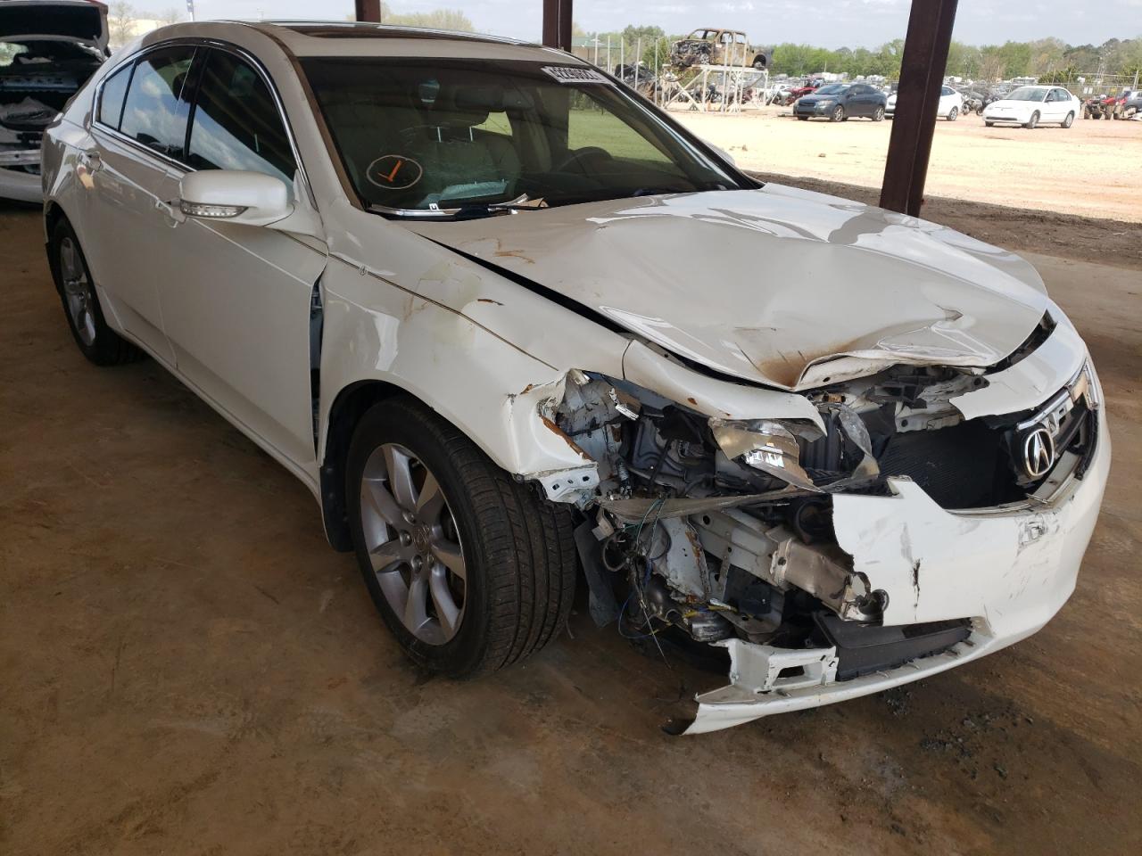 ACURA TL 2012 with VIN 19UUA8F54CA003533 - Photo from auction