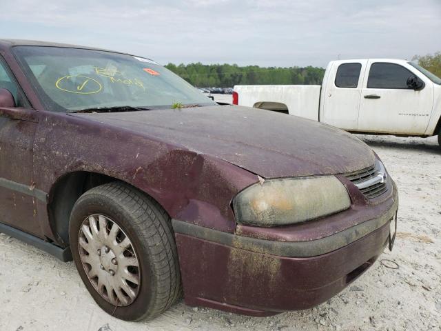 Photo 9 from auction – 2003 CHEVROLET IMPALA with VIN 2G1WF52E539398792