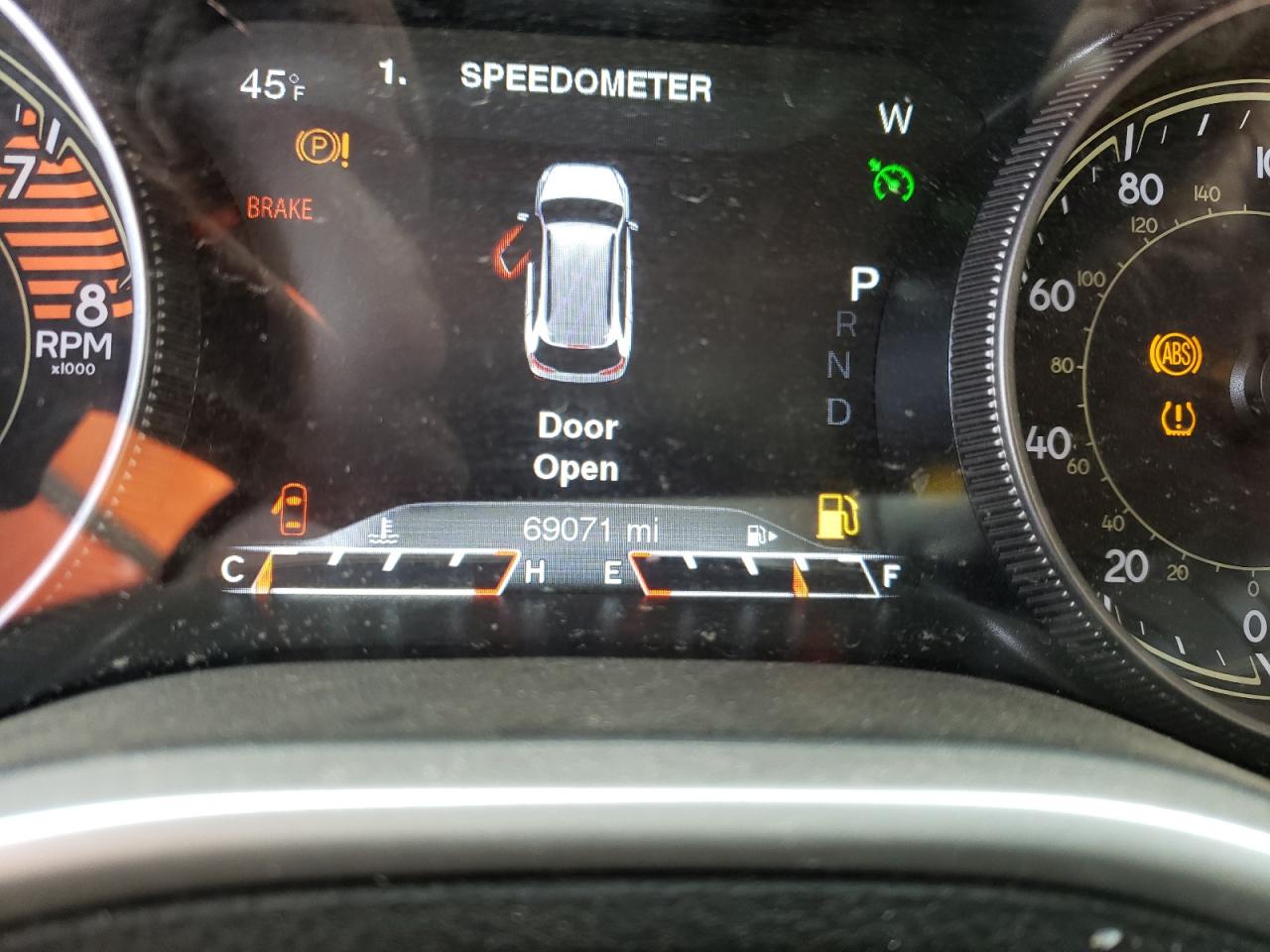 Photo 8 from auction – 2016 JEEP CHEROKEE T with VIN 1C4PJMBS0GW306558