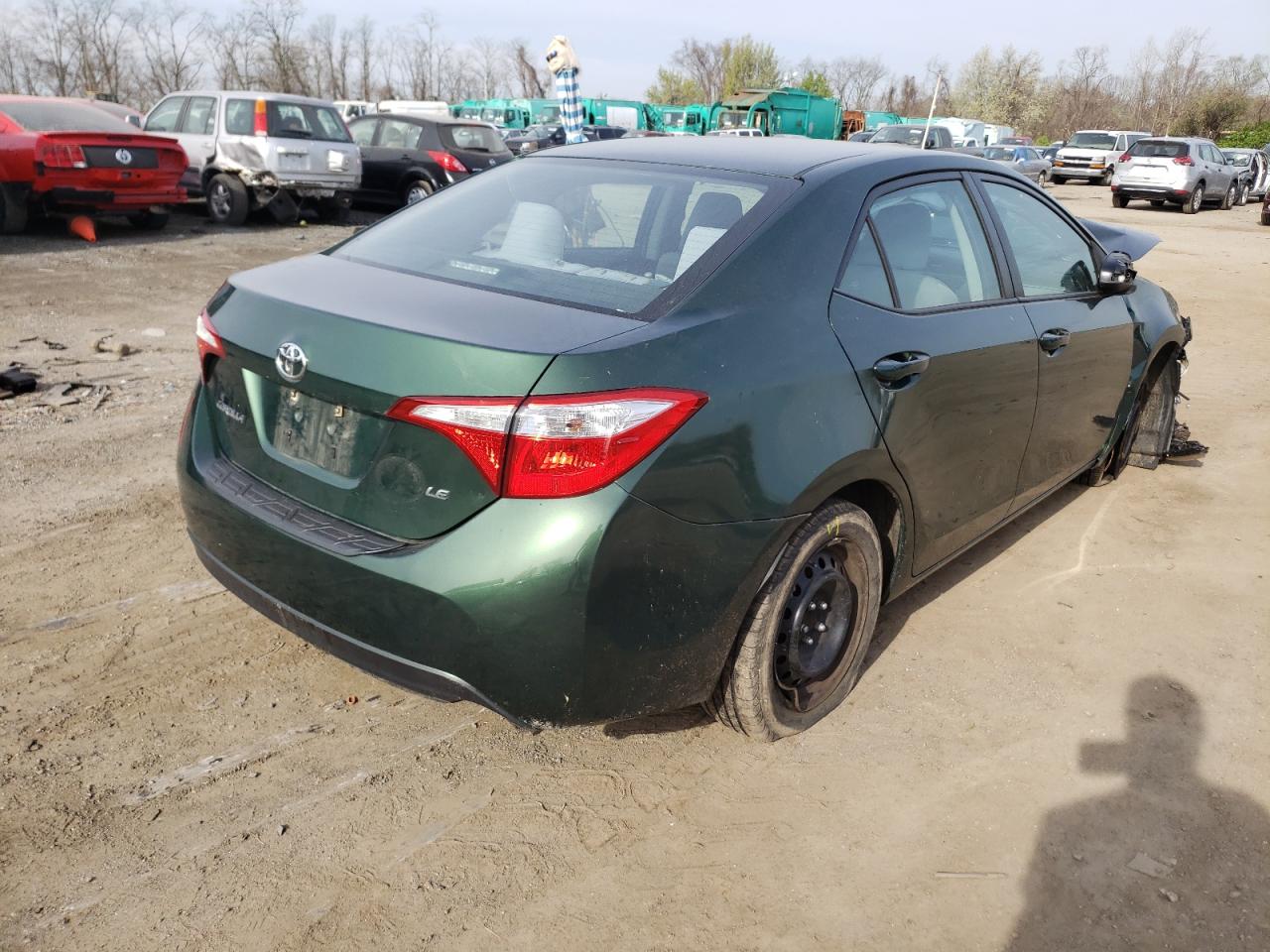 Photo 4 from auction – 2014 TOYOTA COROLLA L with VIN 2T1BURHE7EC049081