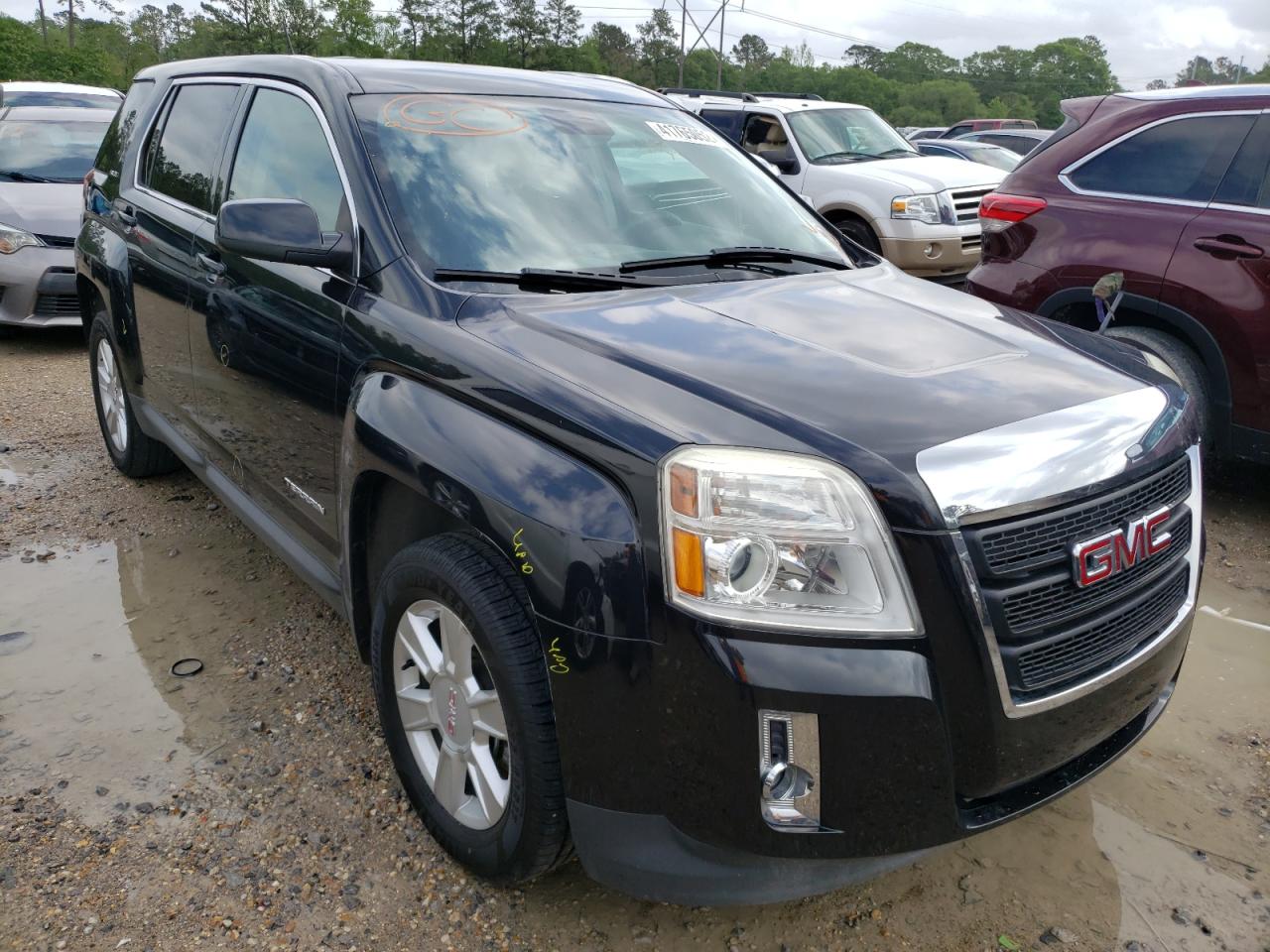GMC TERRAIN SL 2013 with VIN 2GKALMEK7D6432891 - Photo from auction