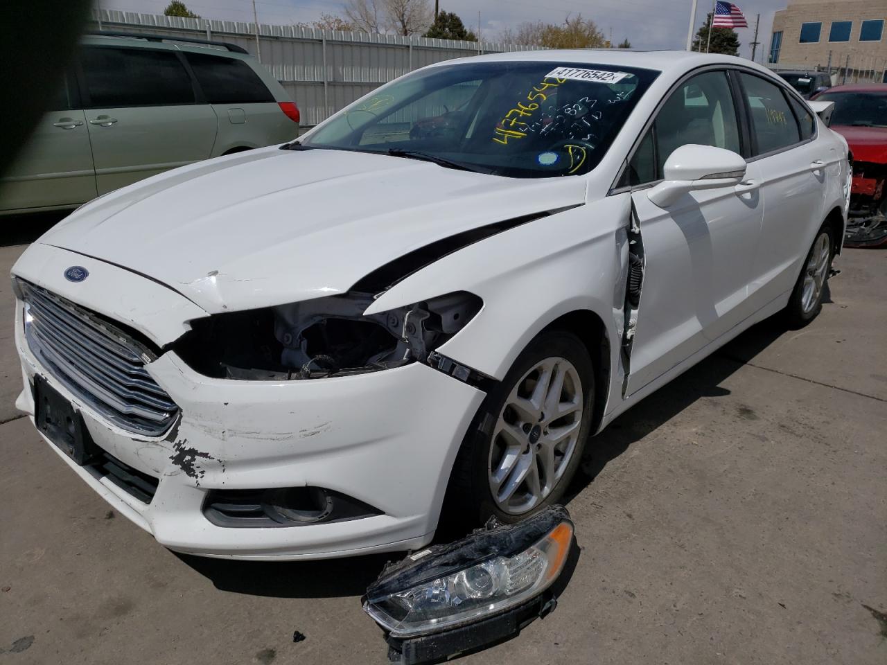 Photo 2 from auction – 2015 FORD FUSION SE with VIN 3FA6P0HD0FR145468