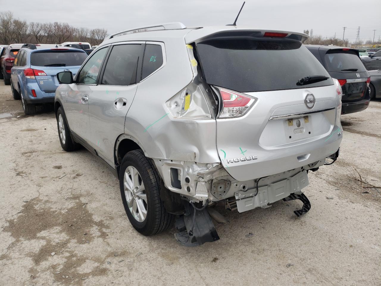 Photo 3 from auction – 2016 NISSAN ROGUE S with VIN KNMAT2MT1GP594966