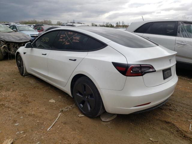 Photo 3 from auction – 2021 TESLA MODEL 3 with VIN 5YJ3E1EA6MF858828
