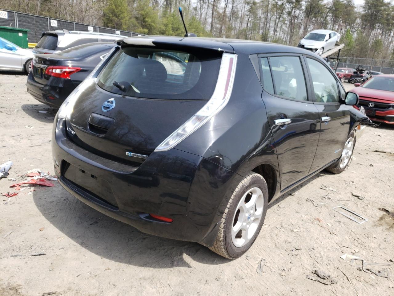 Photo 4 from auction – 2013 NISSAN LEAF S with VIN 1N4AZ0CP9DC405562