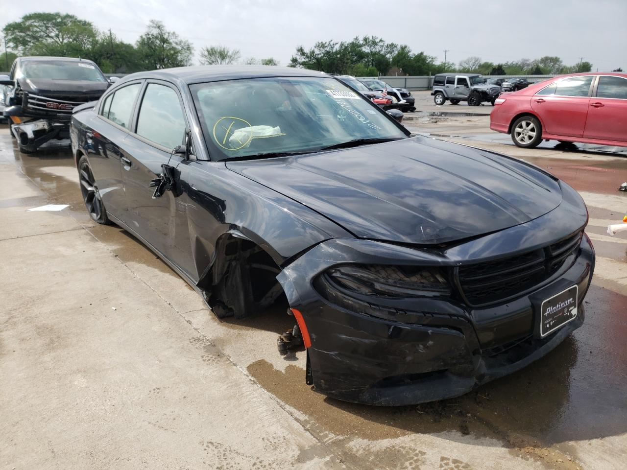 DODGE CHARGER SX 2020 with VIN 2C3CDXBG4LH136768 - Photo from auction