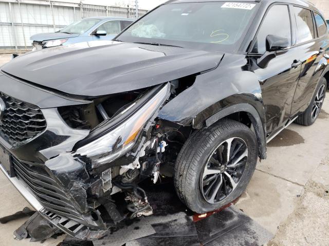 Photo 9 from auction – 2021 TOYOTA HIGHLANDER with VIN 5TDJZRBH9MS082461