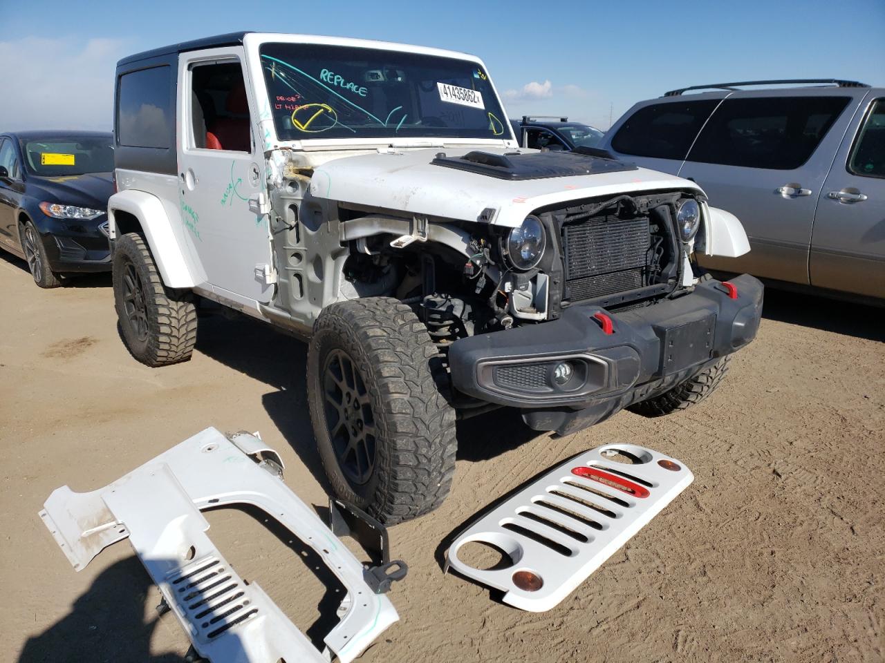 JEEP WRANGLER S 2013 with VIN 1C4AJWAG8DL529149 - Photo from auction