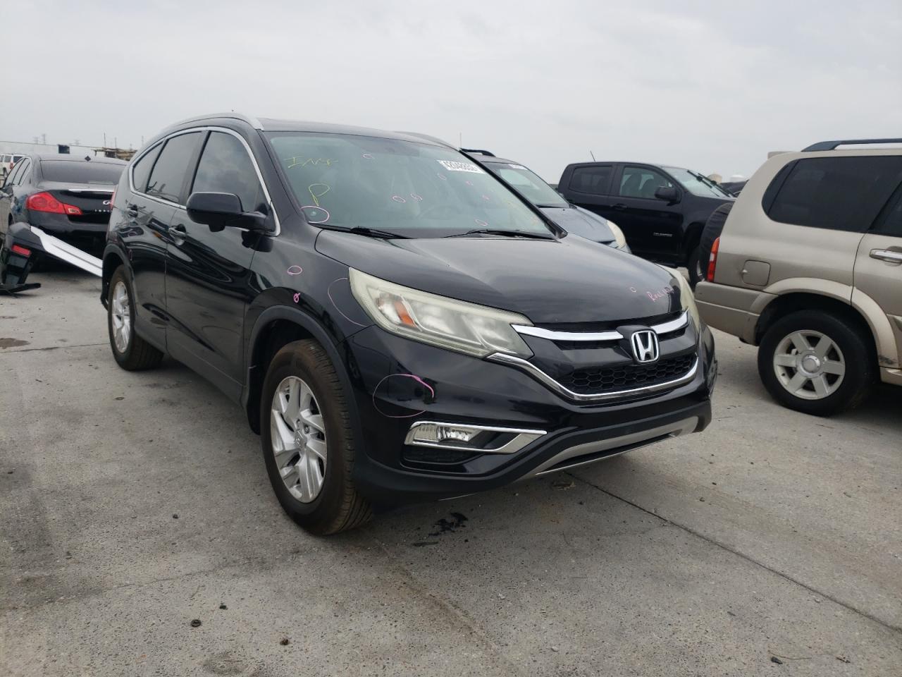 HONDA CR-V EXL 2016 with VIN 2HKRM3H74GH536056 - Photo from auction