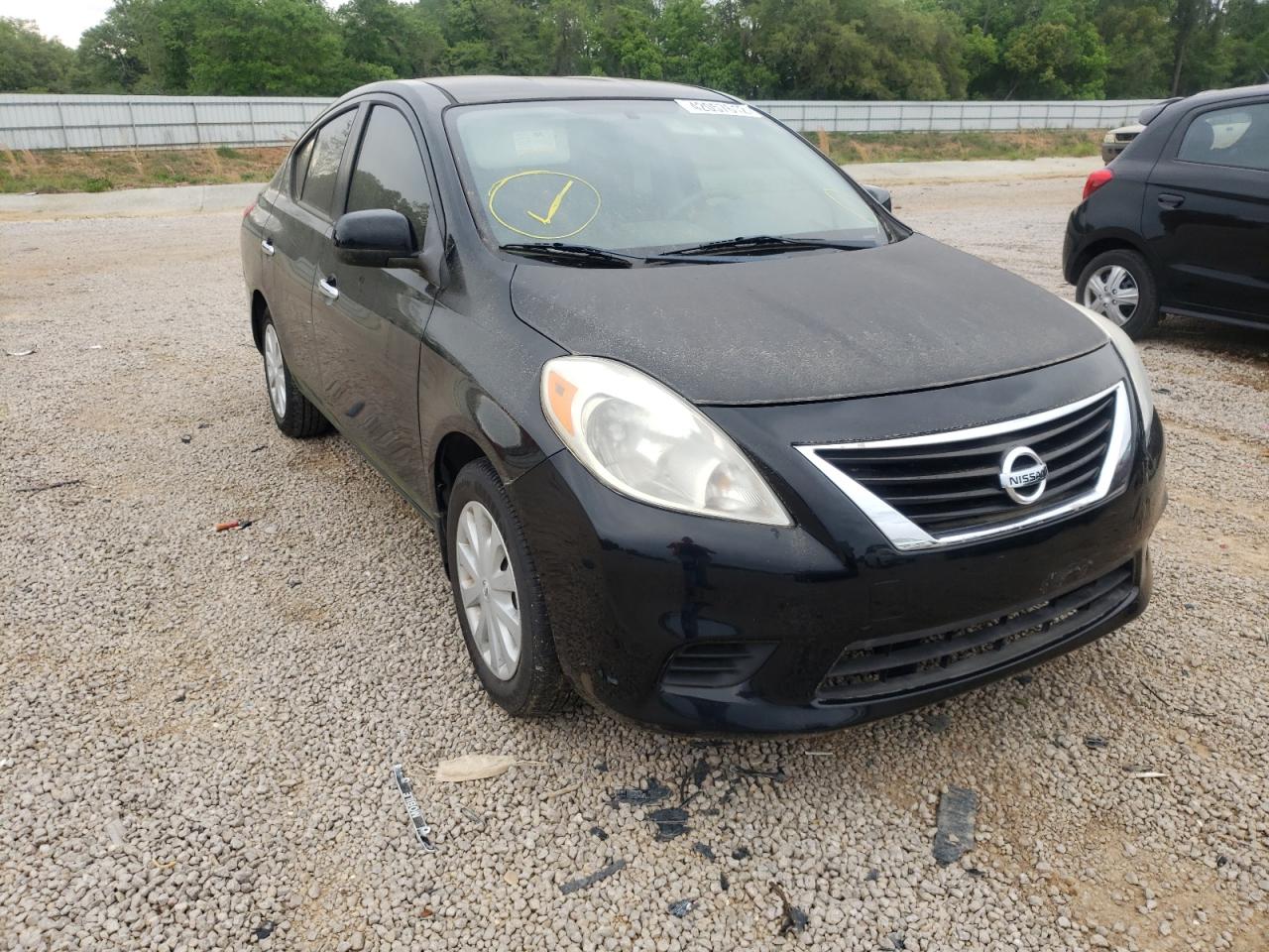NISSAN VERSA S 2012 with VIN 3N1CN7AP6CL844220 - Photo from auction