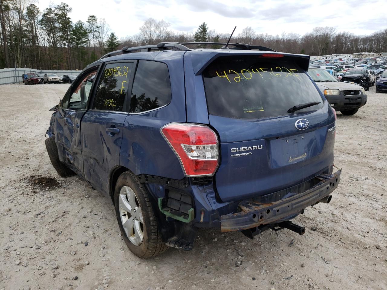 Photo 3 from auction – 2014 SUBARU FORESTER 2 with VIN JF2SJAHC4EH536776