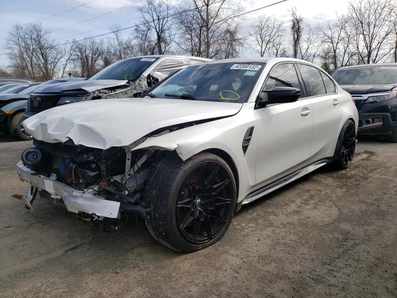 Photo 2 from auction – 2021 BMW M3 COMPETI with VIN WBS33AY07MFL10575