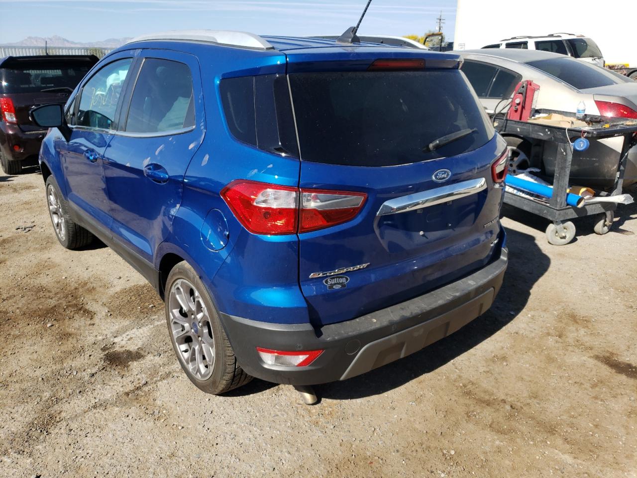 Photo 3 from auction – 2020 FORD ECOSPORT T with VIN MAJ6S3KL2LC318854