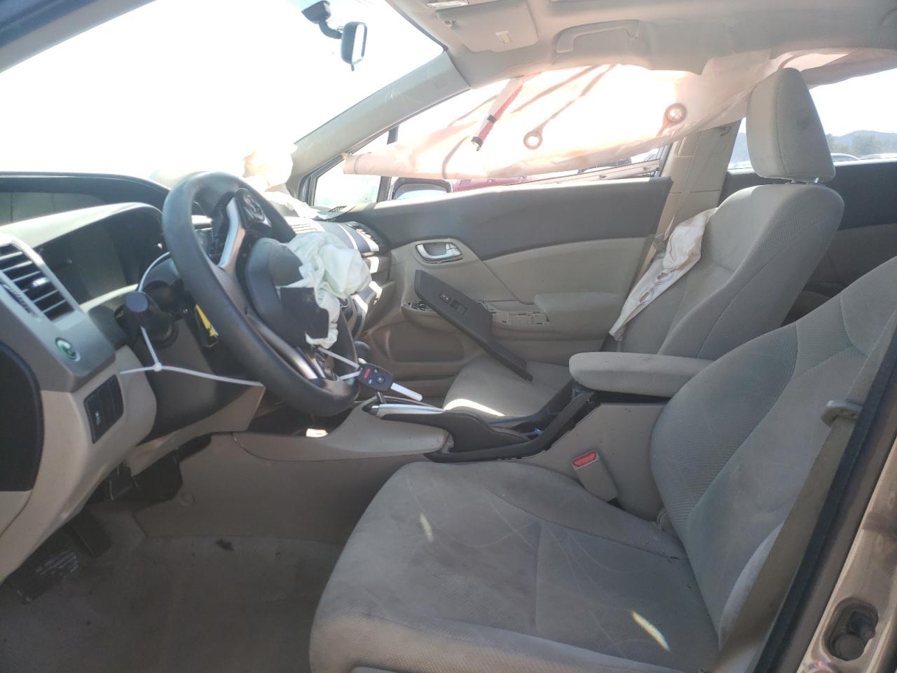 Photo 5 from auction – 2012 HONDA CIVIC EX with VIN 19XFB2F80CE103931