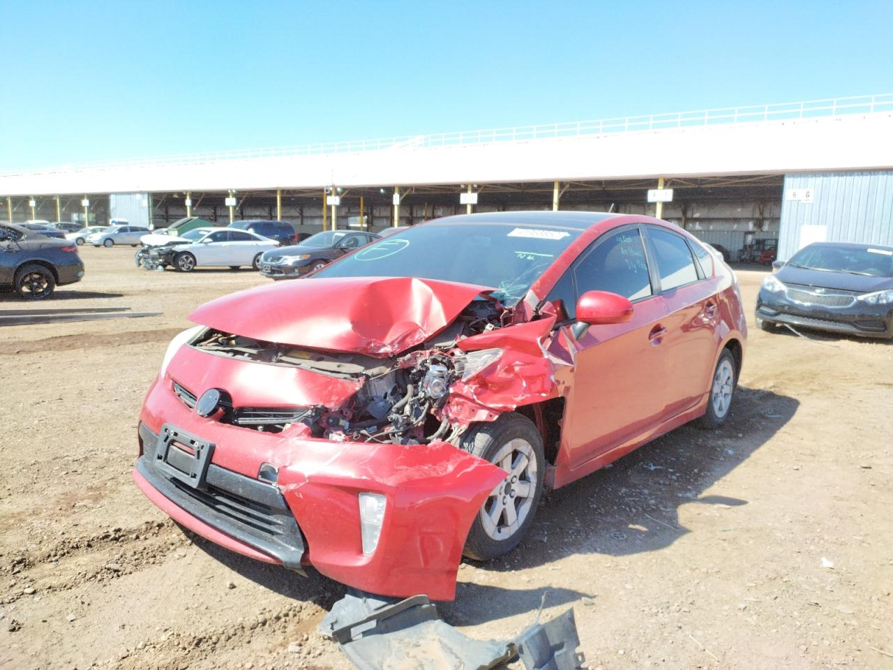 Photo 9 from auction – 2013 TOYOTA PRIUS with VIN JTDKN3DU5D1722878