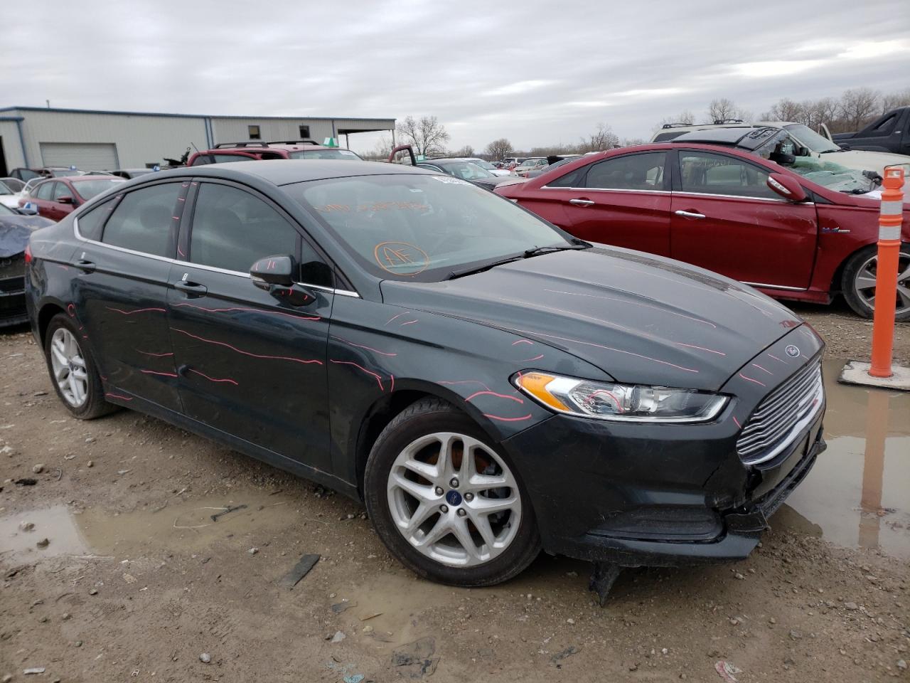 FORD FUSION SE 2015 with VIN 3FA6P0H77FR228342 - Photo from auction