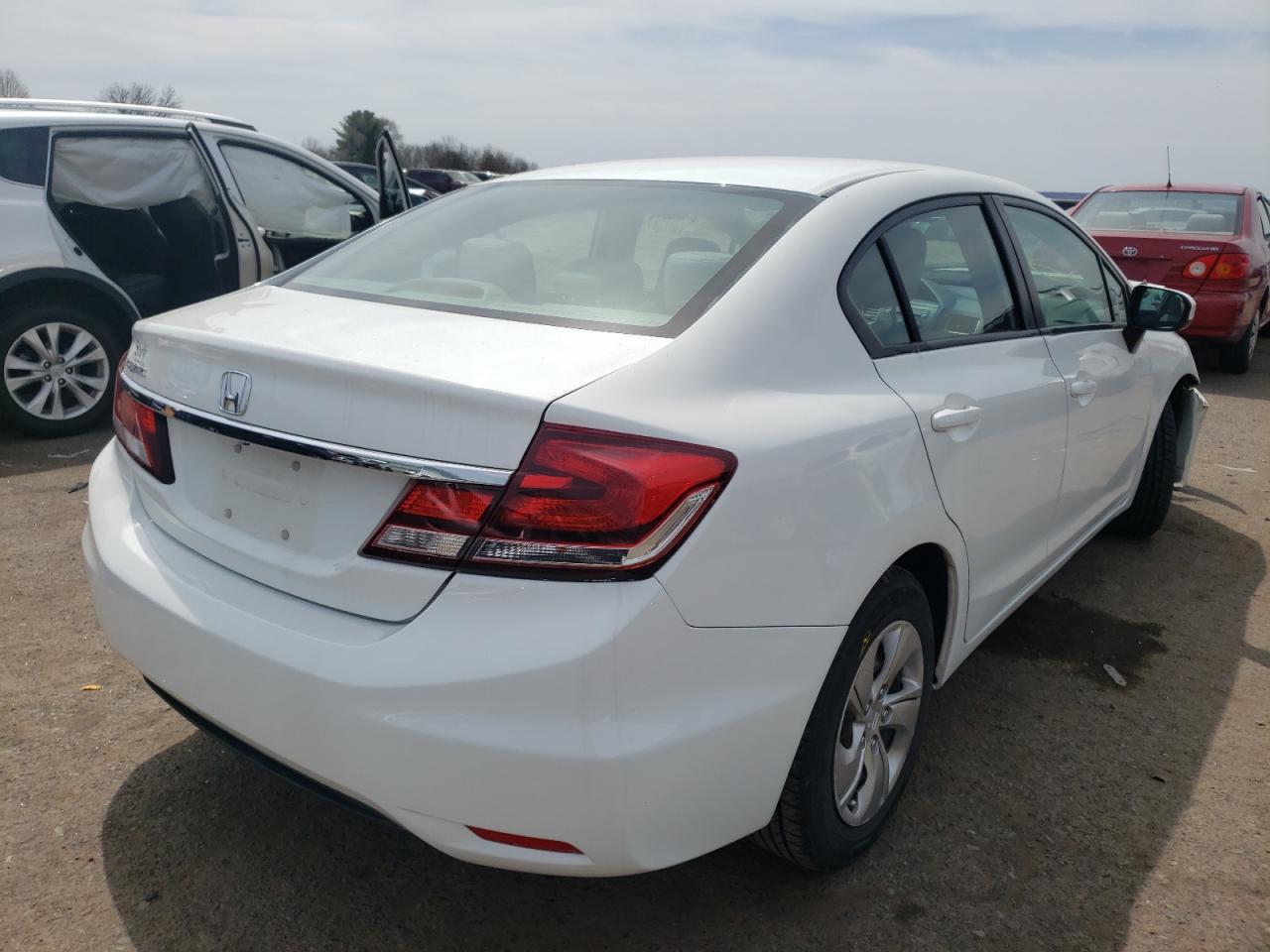 Photo 4 from auction – 2014 HONDA CIVIC LX with VIN 19XFB2F52EE263236