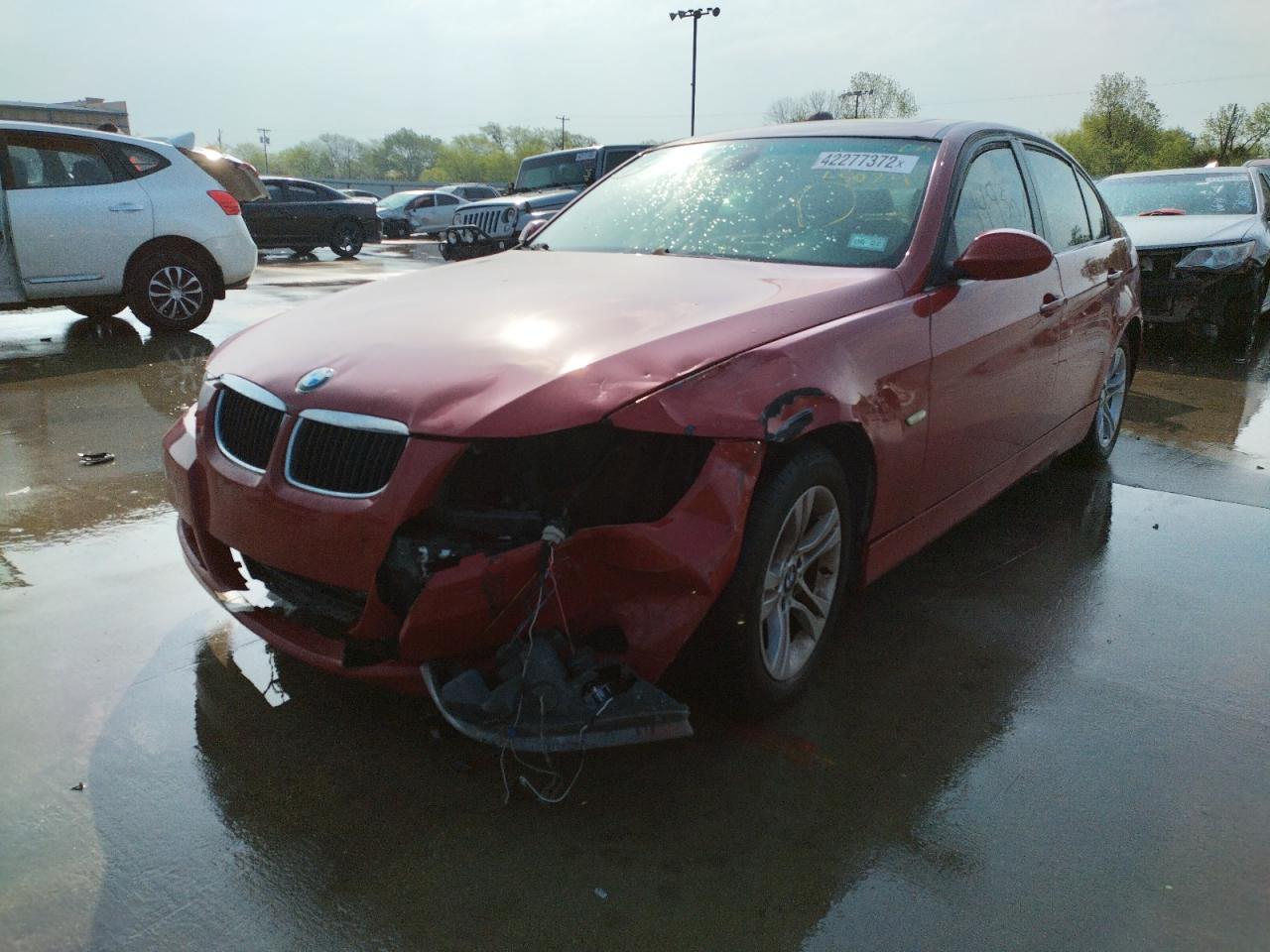 Photo 2 from auction – 2008 BMW 328 I with VIN WBAVA37548NL54024