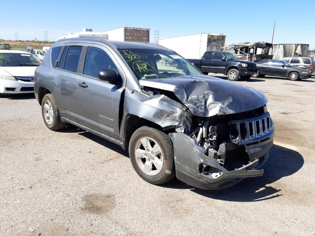 JEEP COMPASS SP 2014 with VIN 1C4NJCBA8ED619861 - Photo from auction