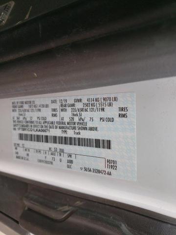 Photo 10 from auction – 2020 FORD TRANSIT T- with VIN 1FTBR1CG1LKA06671