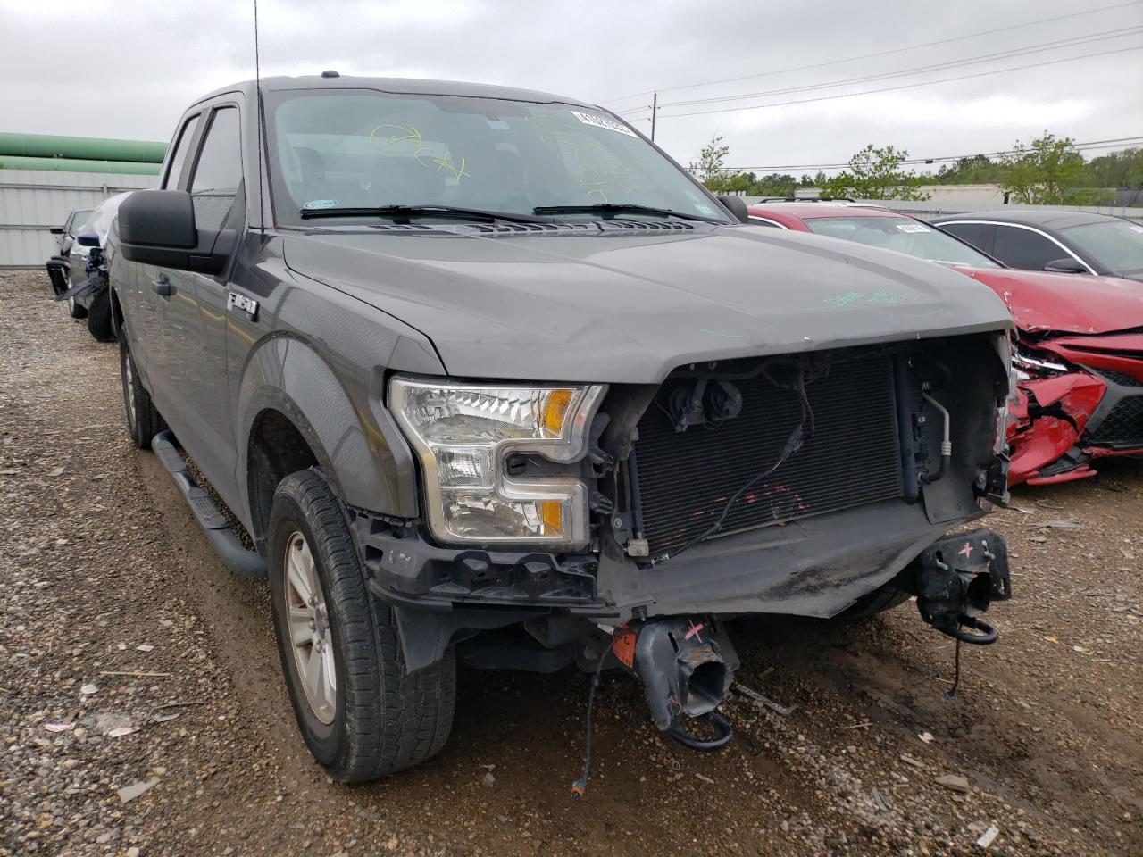 FORD F150 SUPER 2015 with VIN 1FTEX1C8XFKF15464 - Photo from auction