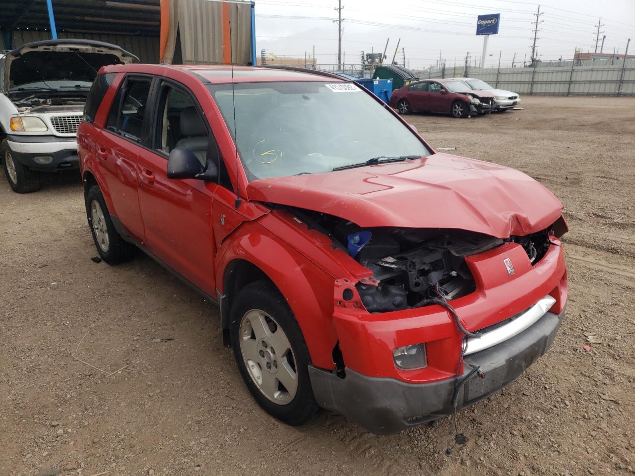 SATURN VUE 2004 with VIN 5GZCZ63474S834120 - Photo from auction