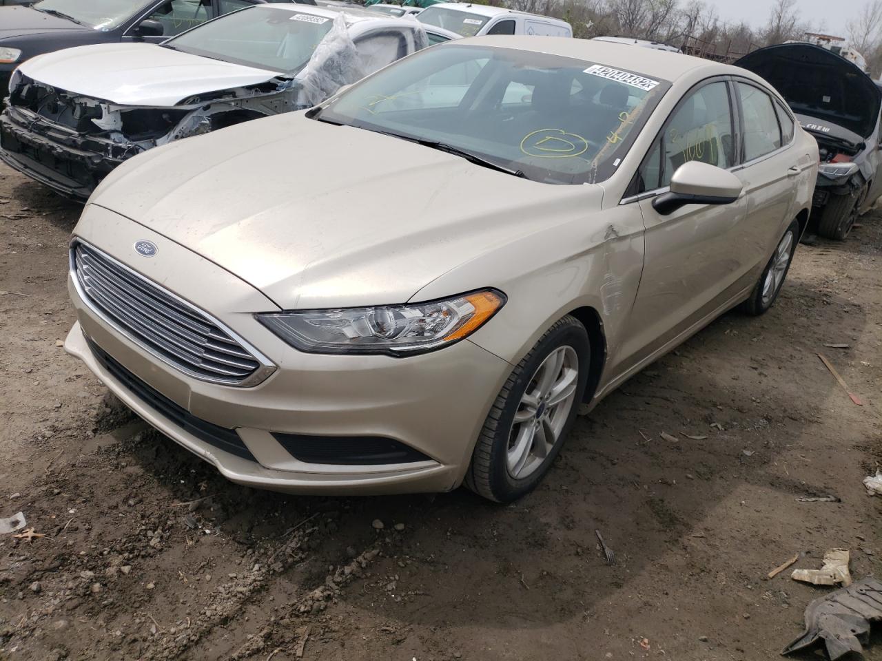 Photo 9 from auction – 2018 FORD FUSION SE with VIN 3FA6P0HD3JR130309