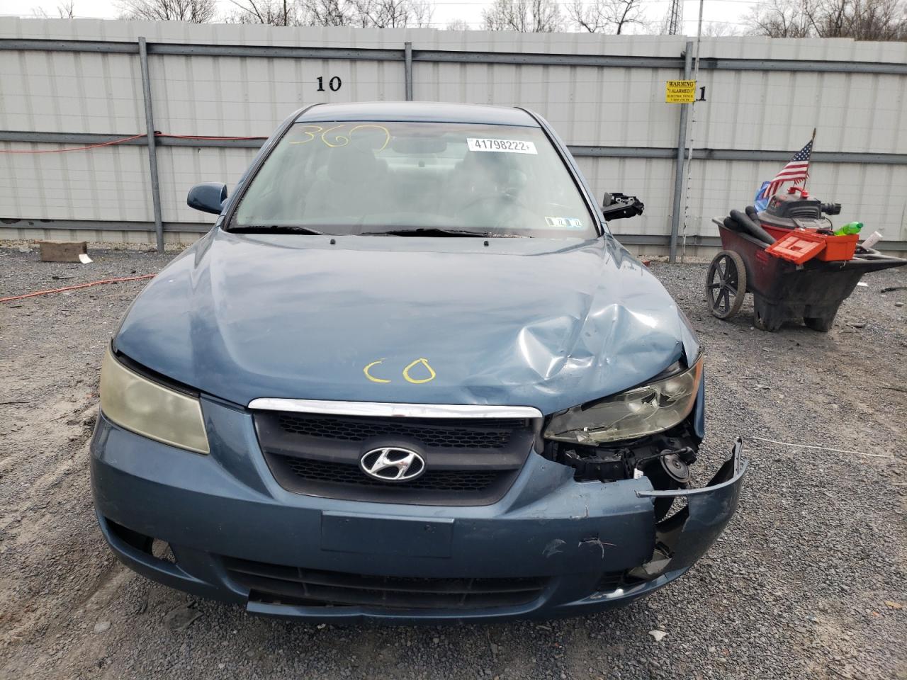 Photo 7 from auction – 2007 HYUNDAI SONATA SE with VIN 5NPEU46FX7H175334