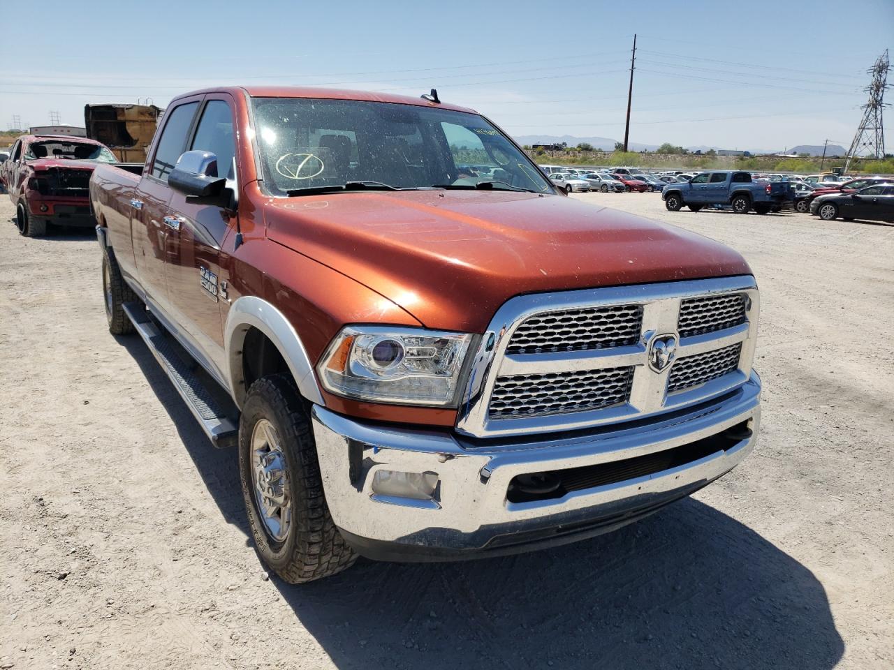 RAM 2500 LARAM 2013 with VIN 3C6UR5KL1DG516761 - Photo from auction