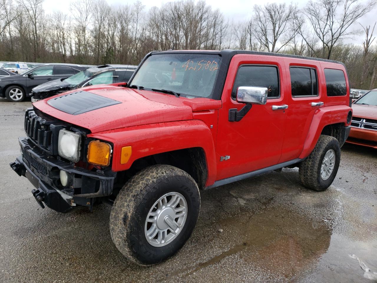 Photo 2 from auction – 2008 HUMMER H3 with VIN 5GTEN13E088203769