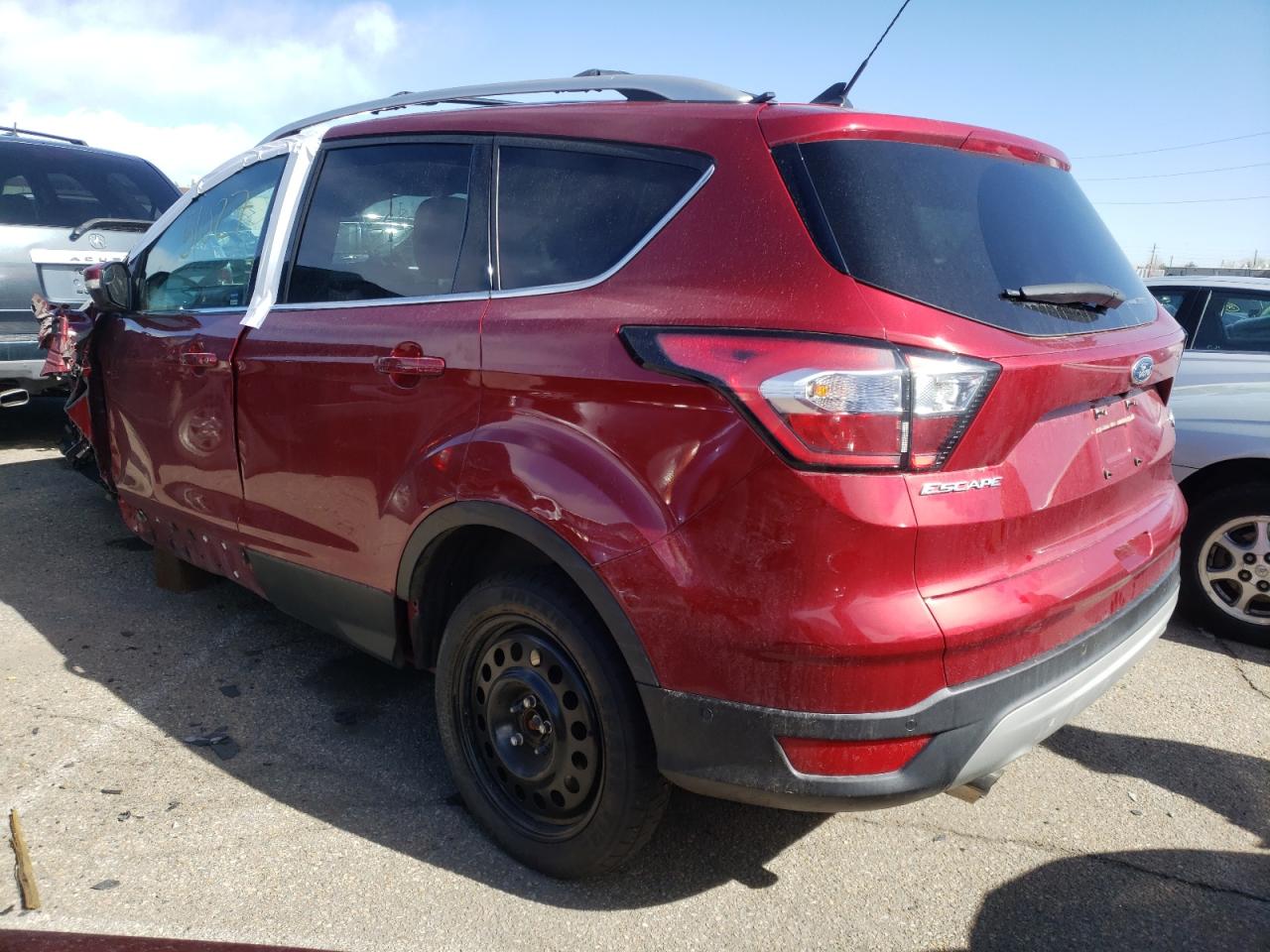 Photo 3 from auction – 2018 FORD ESCAPE TIT with VIN 1FMCU9J97JUC49498