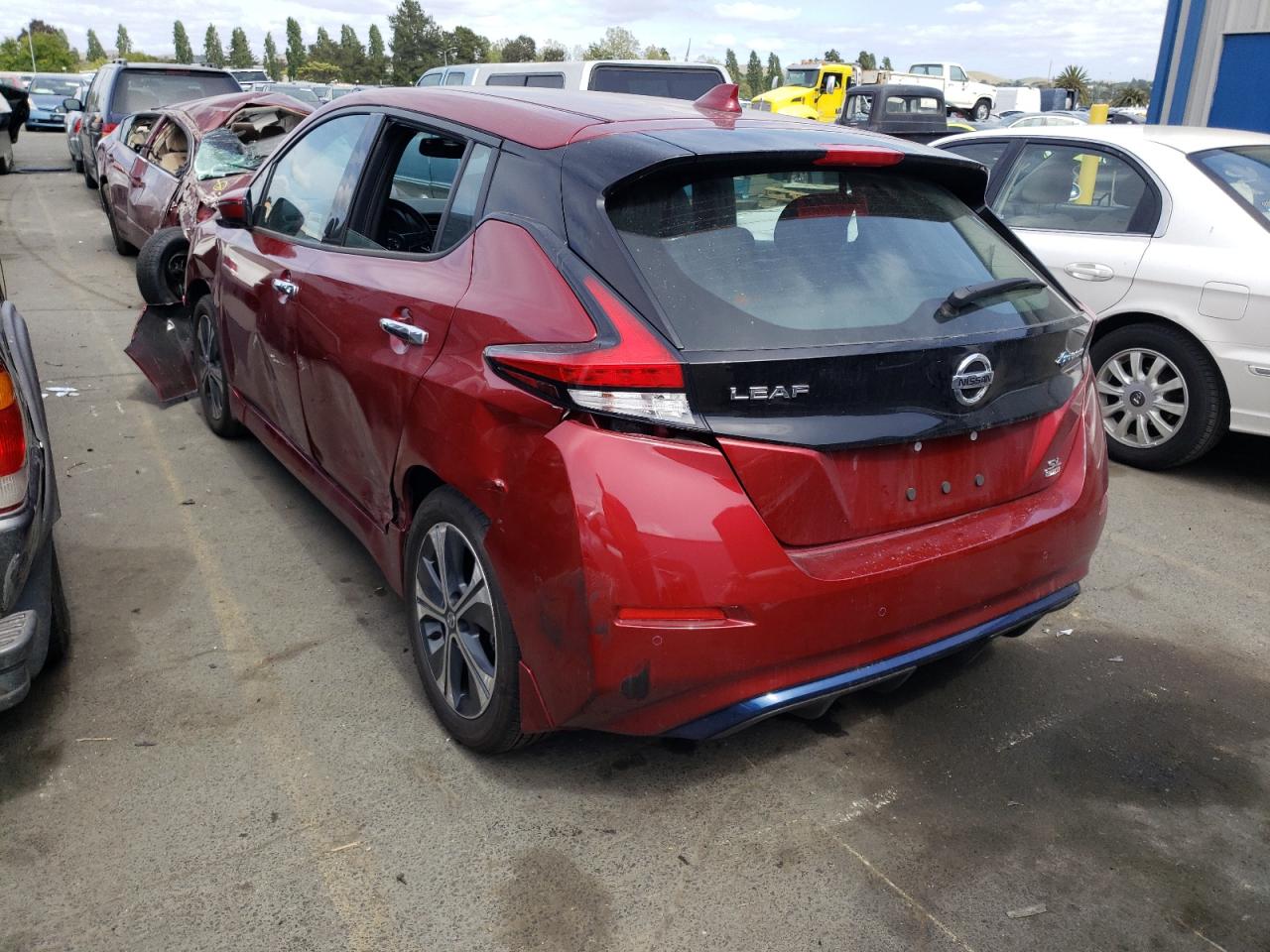 Photo 3 from auction – 2021 NISSAN LEAF SL PL with VIN 1N4BZ1DV8MC556111
