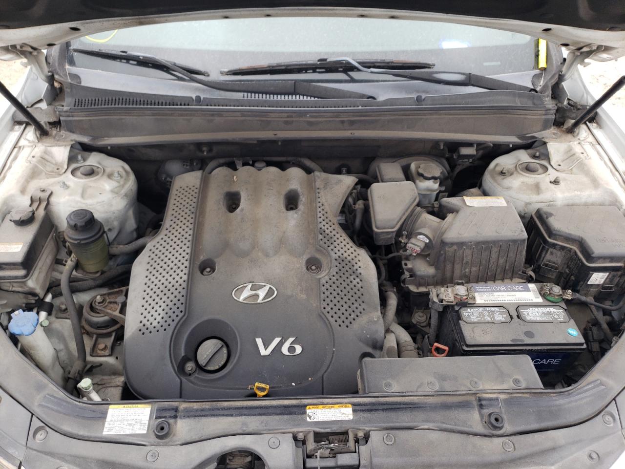 Photo 7 from auction – 2008 HYUNDAI SANTA FE G with VIN 5NMSG13DX8H180964
