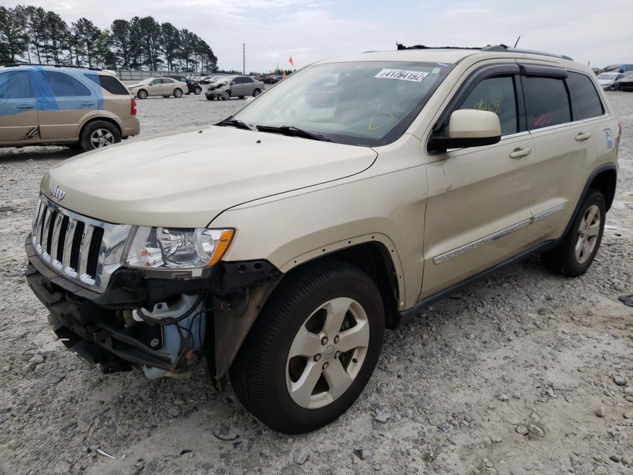 Photo 2 from auction – 2012 JEEP GRAND CHER with VIN 1C4RJFAG4CC152529