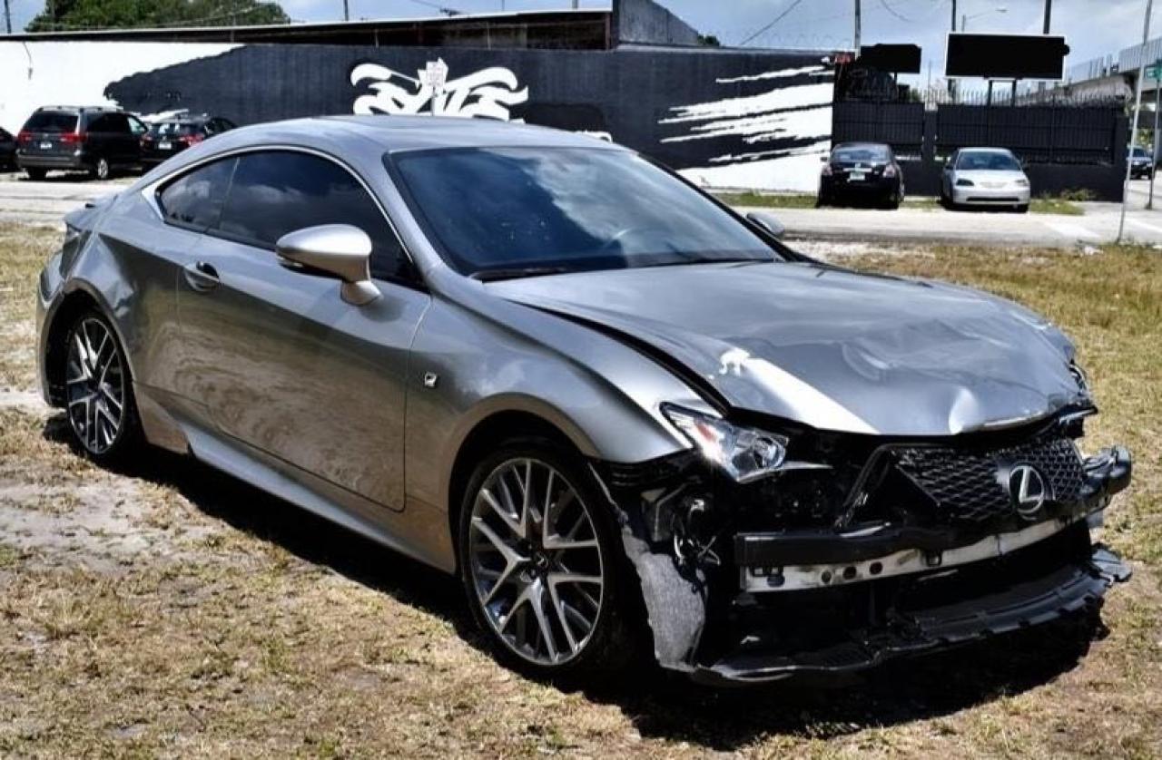 LEXUS RC 350 2015 with VIN JTHHE5BC7F5006106 - Photo from auction