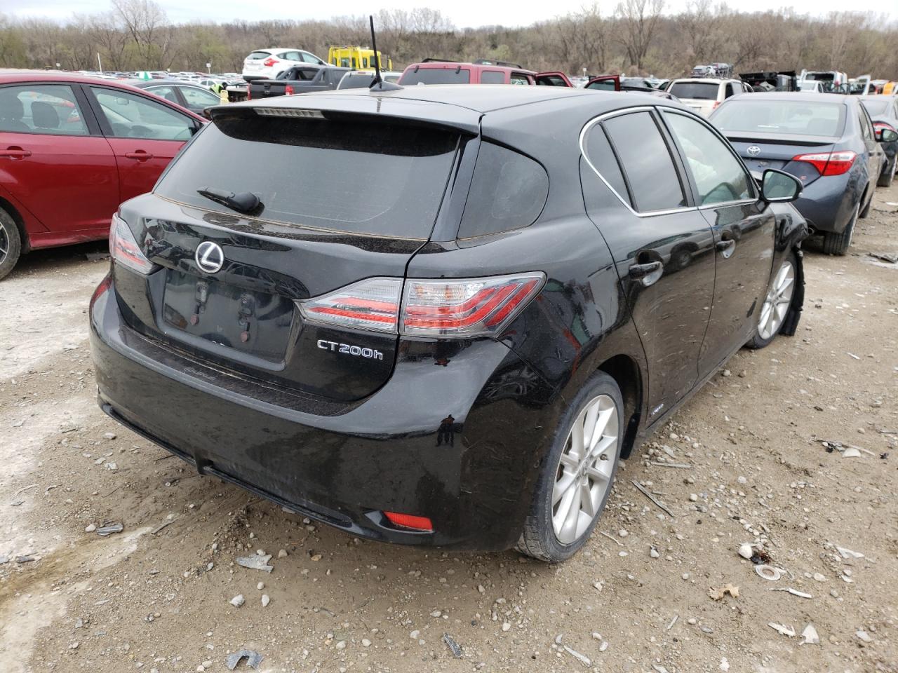 Photo 4 from auction – 2012 LEXUS CT 200 with VIN JTHKD5BH5C2079802