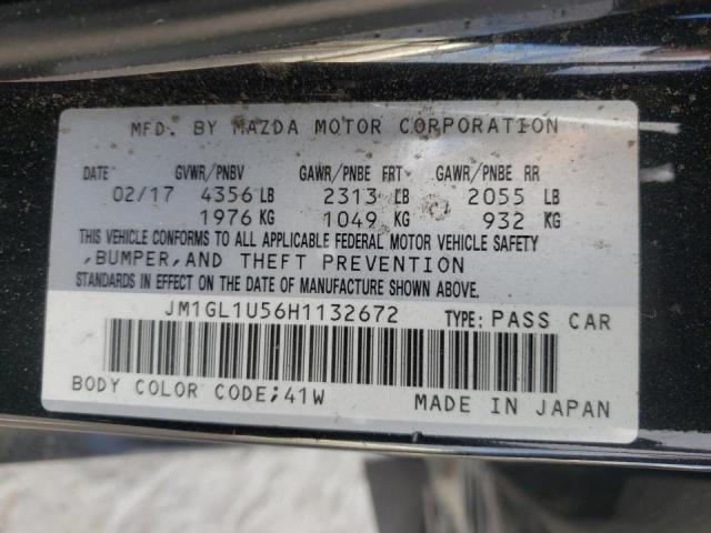 Photo 10 from auction – 2017 MAZDA 6 SPORT with VIN JM1GL1U56H1132672