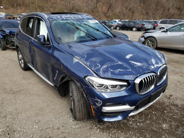 Photo 1 from auction – 2021 BMW X3 XDRIVE3 with VIN 5UXTY5C05M9H40645